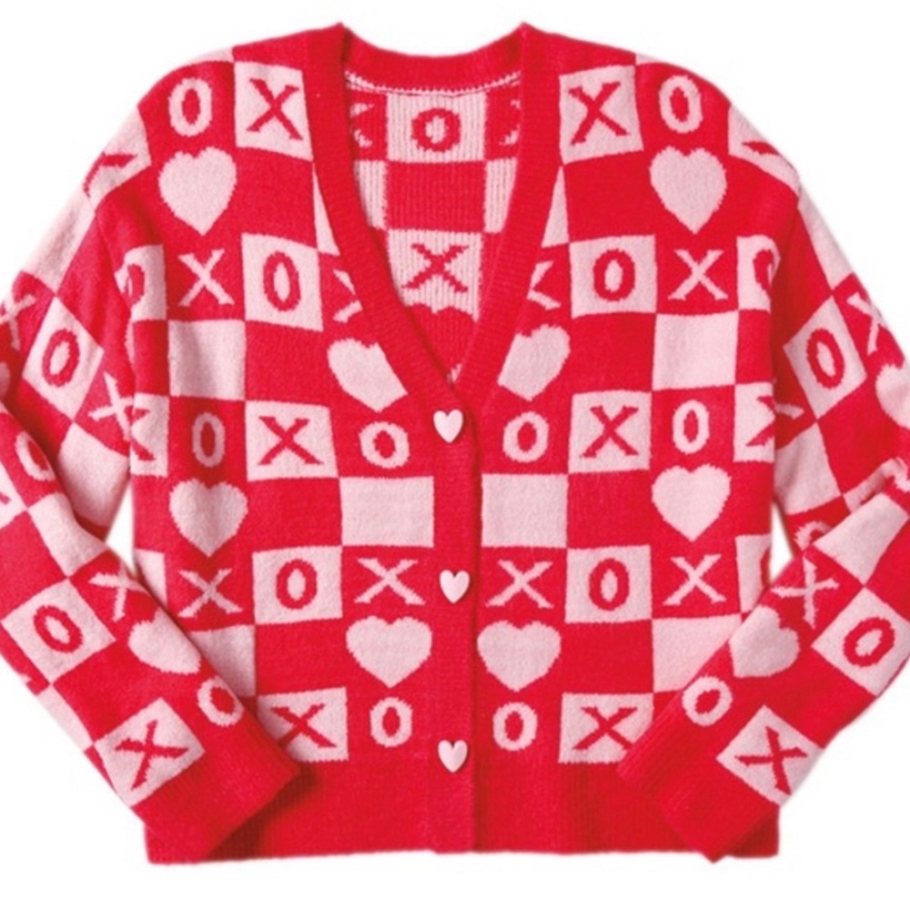ALDI Pink Valentine's Sweater